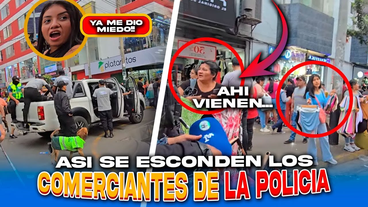 LO VIVIMOS EN CARNE PROPIA! Así se esconden los vendedores de la policía. Mira porque lo hacen...