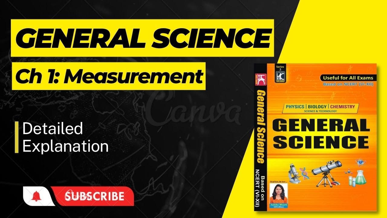 Chapter 1: Measurement | General Science (By KBC Nano Publication) | Detailed Explanation Video