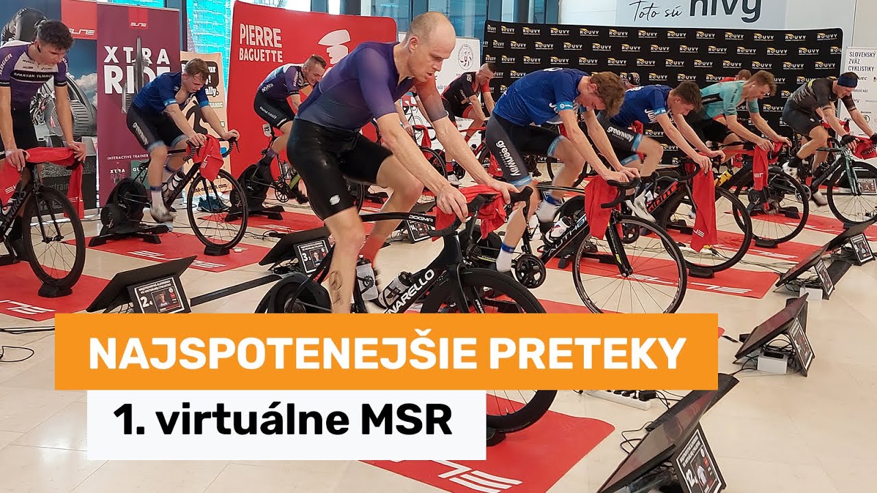 Najspotenej&scaron;ie preteky - 1. virtu&aacute;lne majstrovstv&aacute; Slovenska