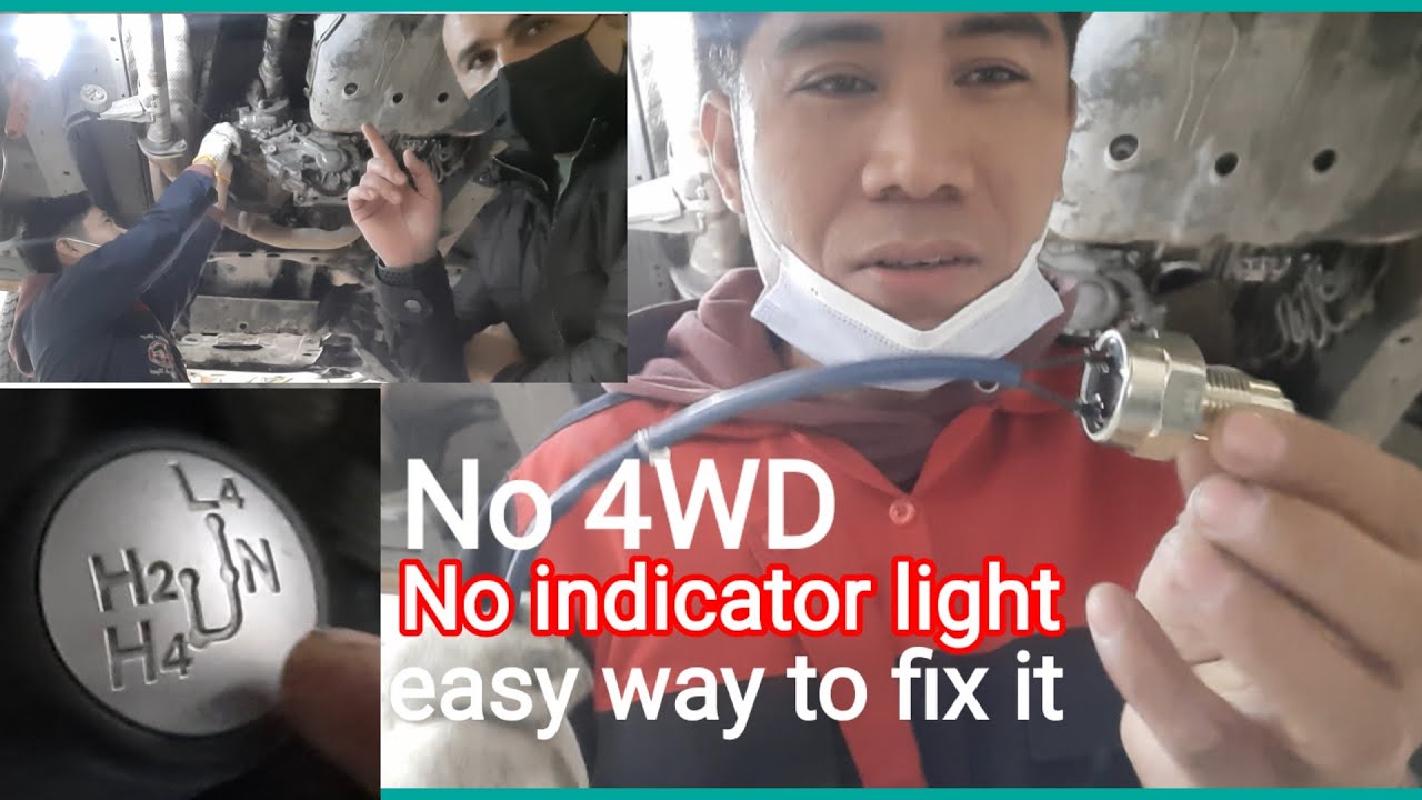 How to Fix No 4wheel Drive Problem/FJ CRUISER 2009/Tagalog