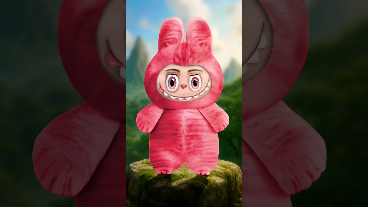 Labubu 🧸✨️ #realistic #labubu #edit