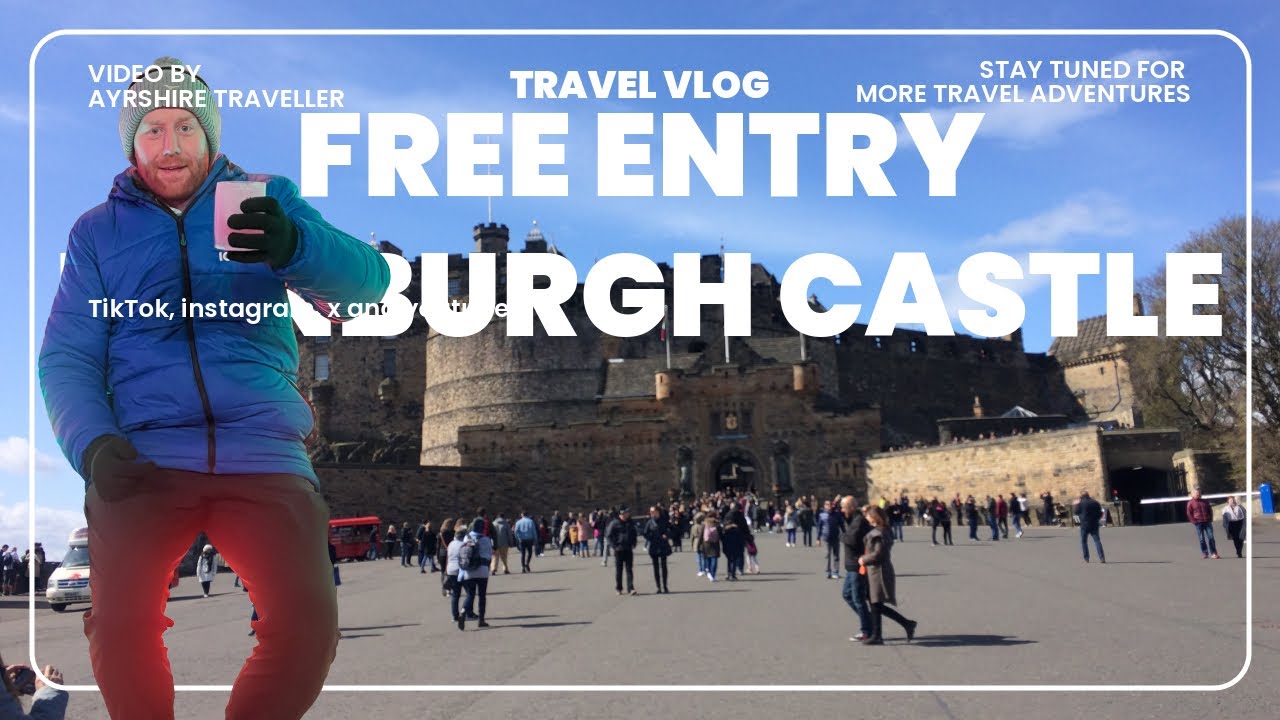 How I Got Into Edinburgh Castle for Free | Full Tour
