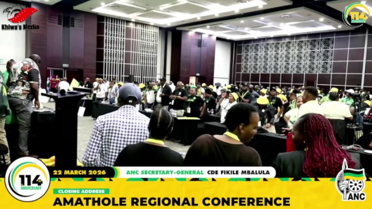 [WATCH LIVE ] ANC SG, Fikile Mbalula closing address at the Amathole Regional Conference