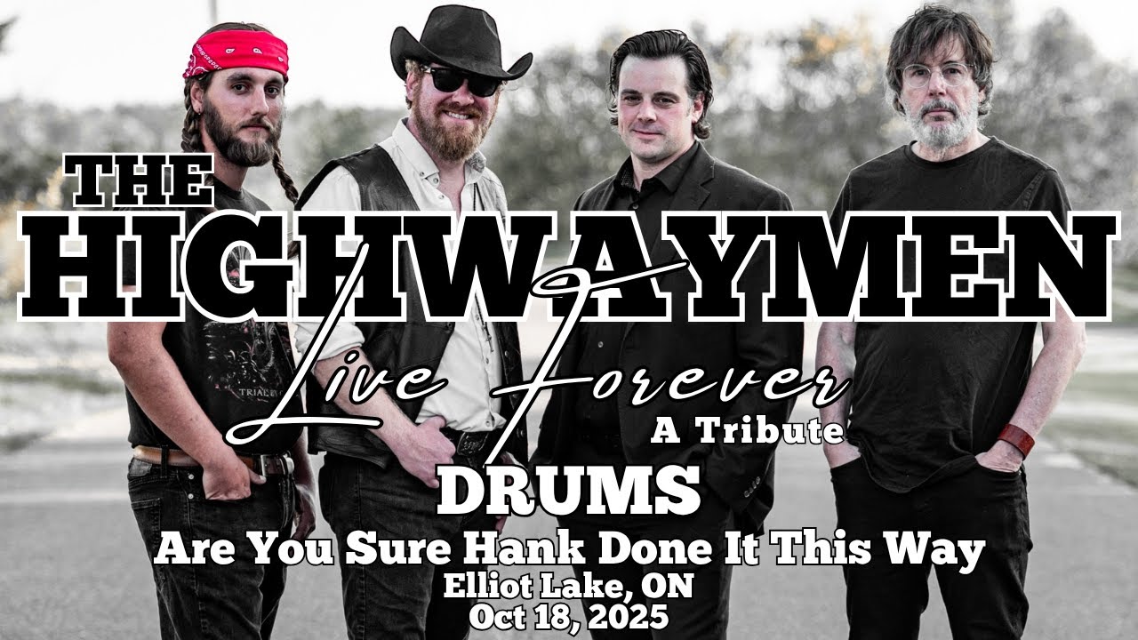 Are You Sure Hank Done It This Way - Highwaymen: Live Forever Tribute, Collins Hall, Oct 18th 2025