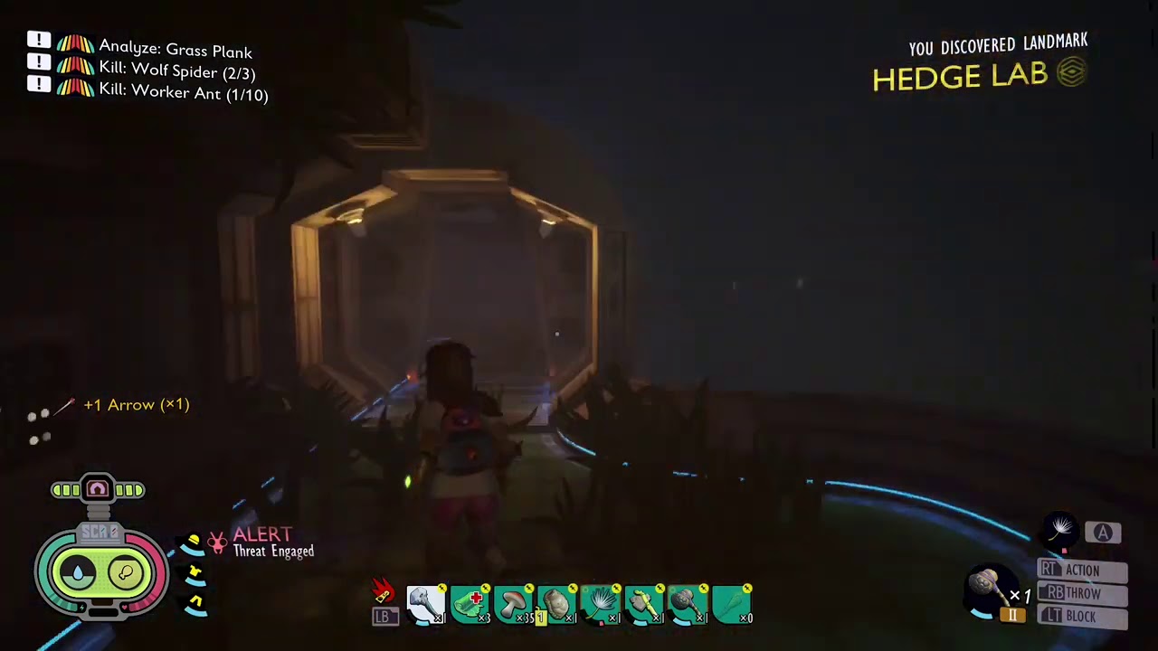 Grounded Inside Hedge Lab, Mysterious Switch