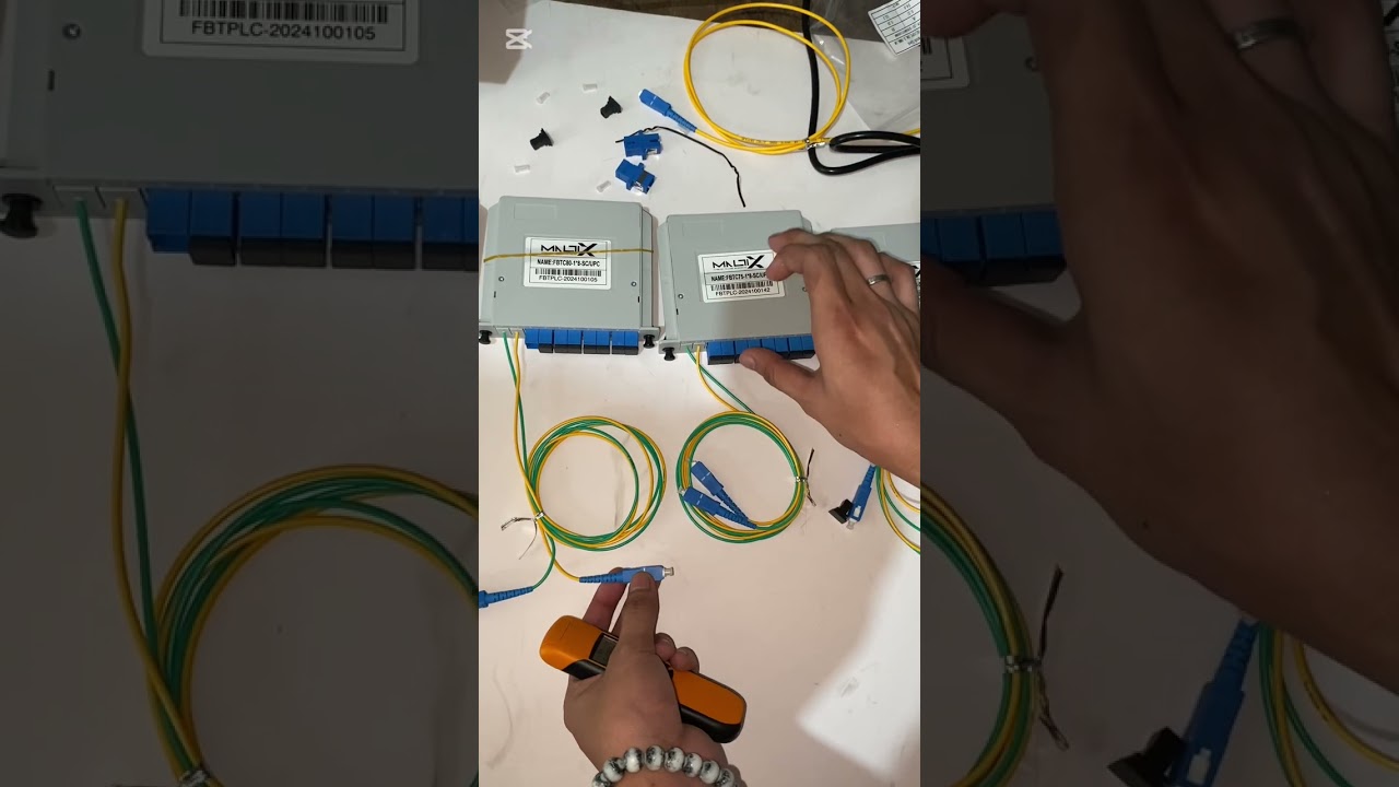 FBT Cassette with built in PLC splitter