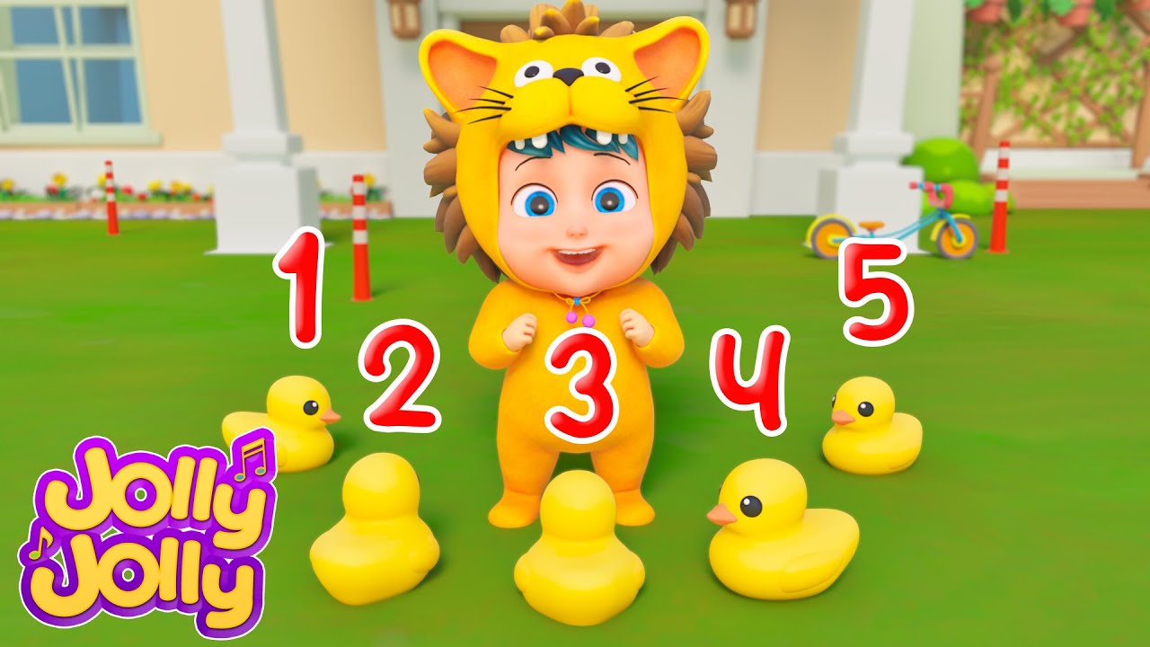 Quack Quack! Ducks Having Fun! 🦆 + More | Jolly Jolly Nursery Rhymes & Kids Songs