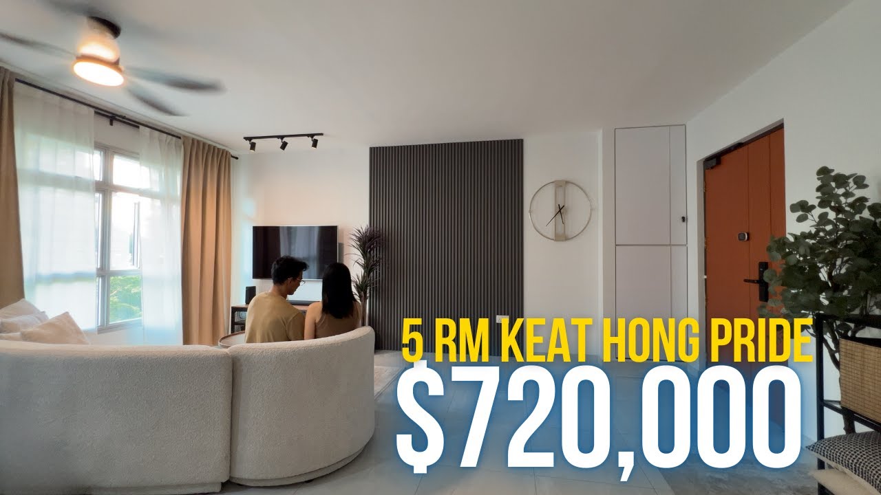 5-Room HDB Home Tour in Choa Chu Kang | Keat Hong