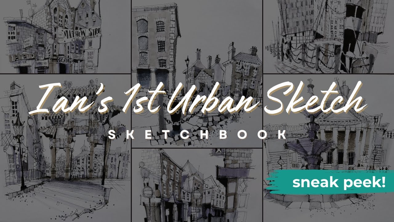 My first ever Urban Sketches in Liverpool!