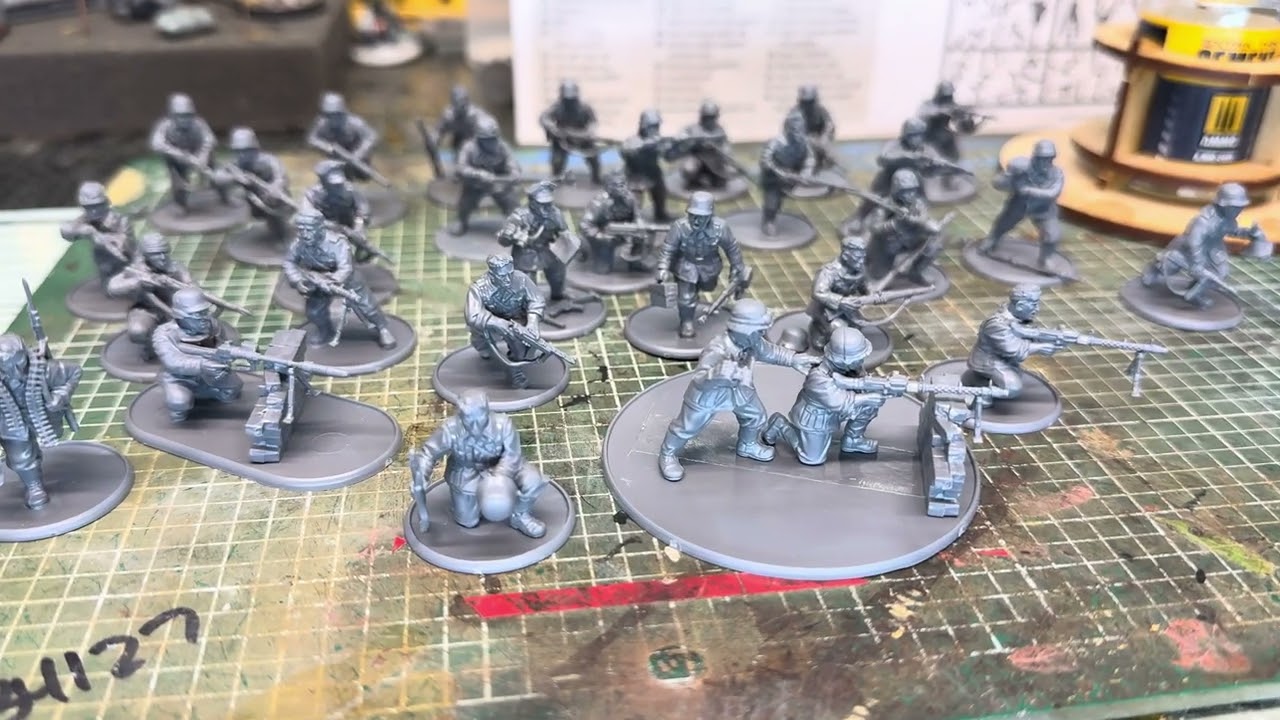 First look at the Warlord Games Veteran German Infantry