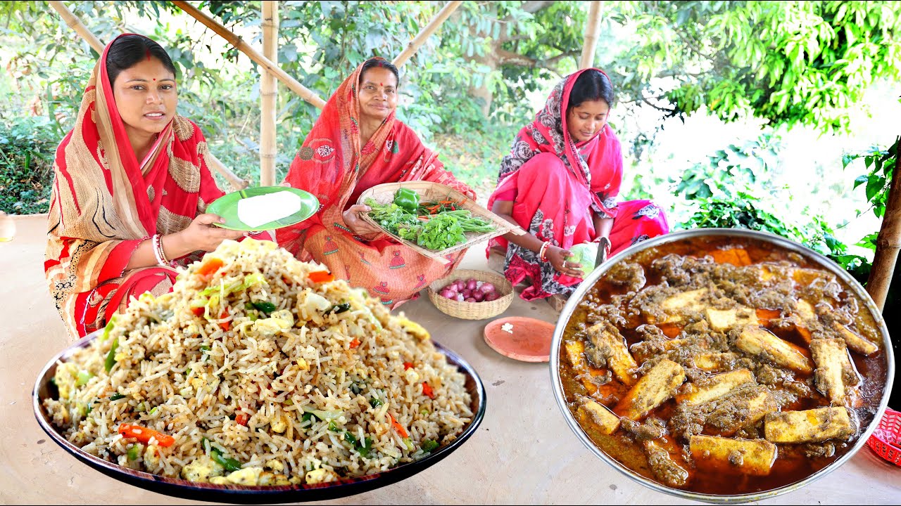 মাছ মাংস ভুলে এই কম্বো রান্না দুটি আমাদের সবচেয়ে প্রিয় / Egg Rice & Hydrabadi Paneer