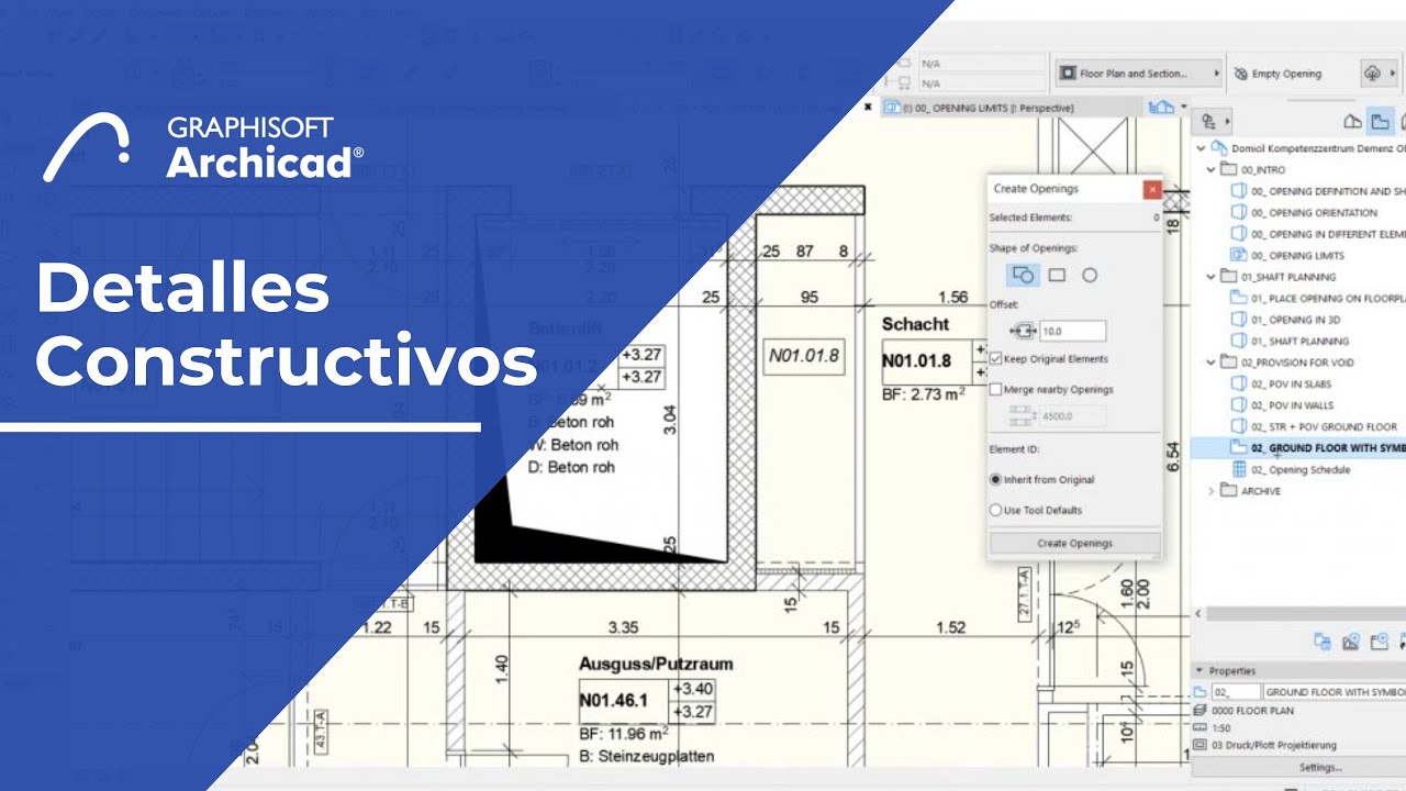 Detalles Constructivos en Archicad