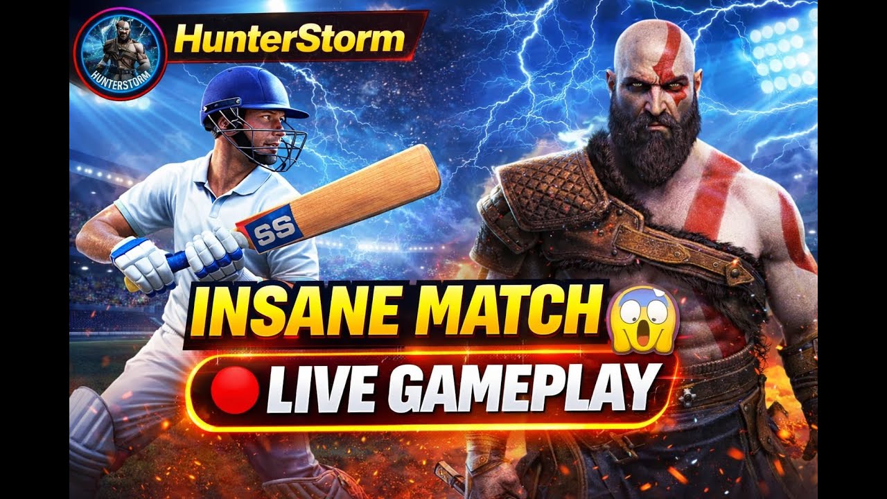Cricket 24 – India vs England PS5 Gameplay | Real Cricket Action! 🏏🏏🏏 | HunterStorm