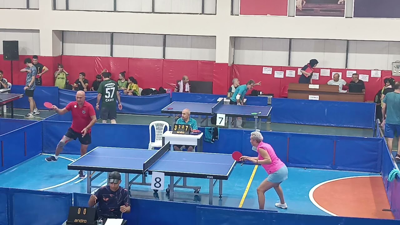 Andırın Masa Tenisi Turnuvası 2024 Neslihan Öner 2 - Alemdar Berberoğlu 3