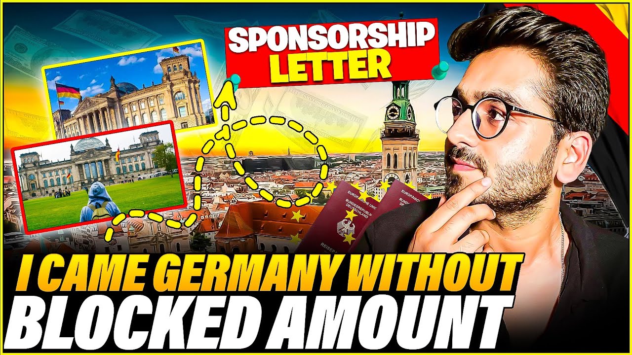 Как я приехал в Германию без заблокированного аккаунта 🇩🇪 | Объяснение спонсорского письма