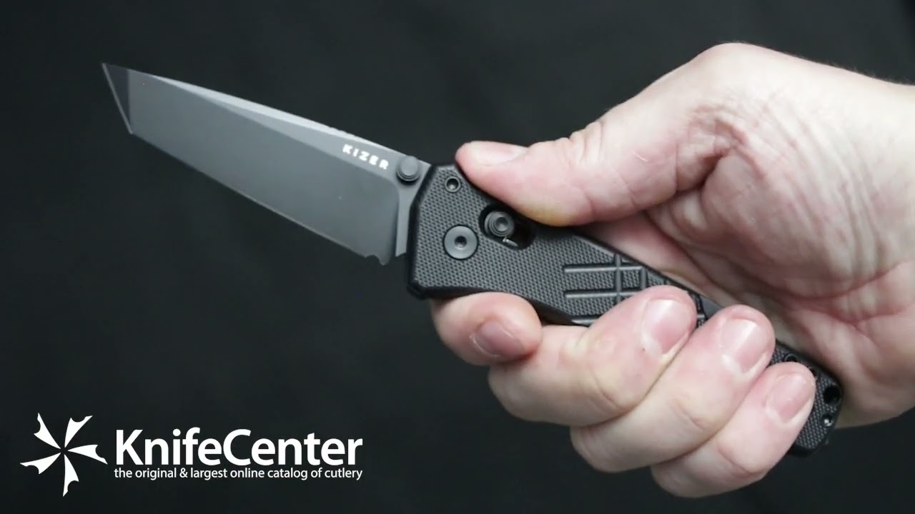 Kizer Cutlery Vanguard Aegis T Clutch Lock Rescue Folding Knife