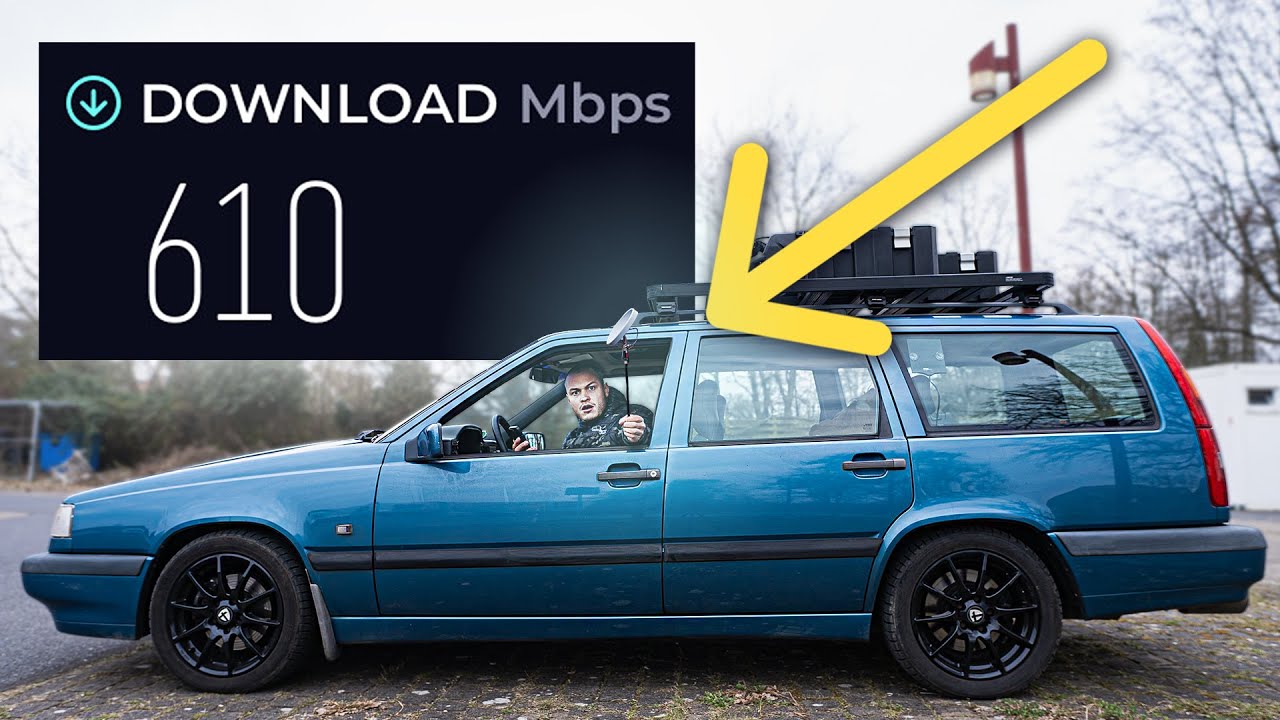 Highspeed Internet im 30 Jahre alten Auto!