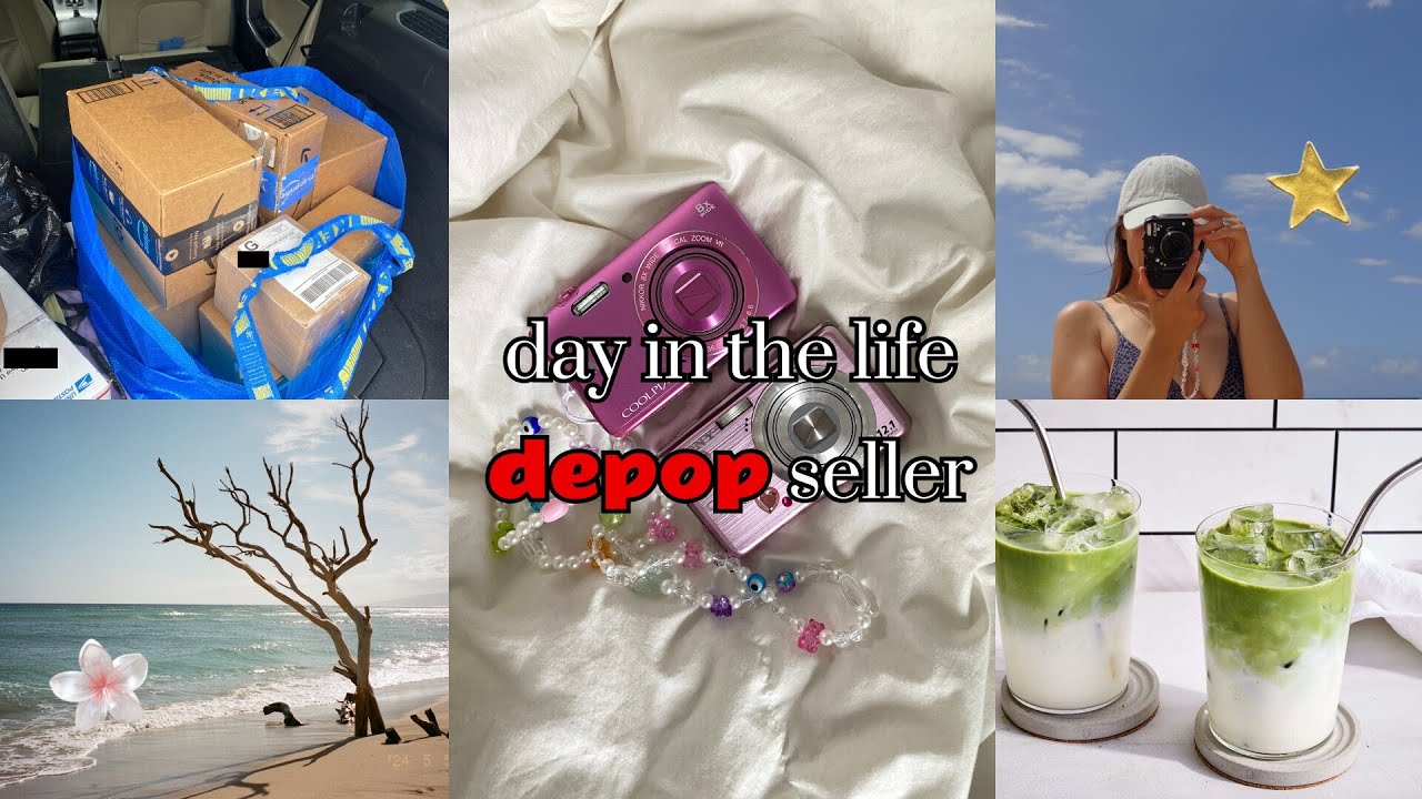 DEPOP TOP SELLER : DAY IN THE LIFE ⋆˚✿˖&deg;