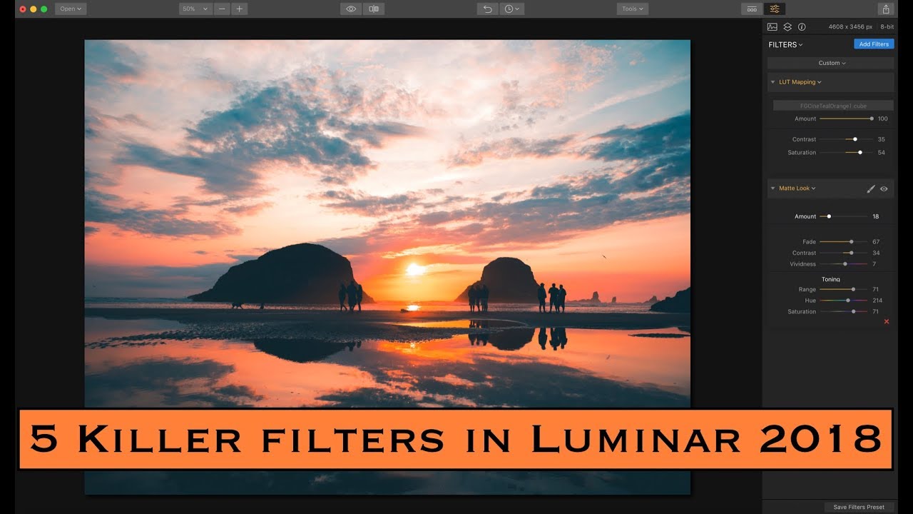 5 Killer Filters in Luminar 2018