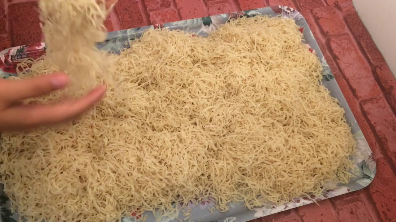 عجينة رشدة الكسكاس الليبية بكل تفاصيلها مع نصائح وطرق نجاحها وطريقة تفريزها(الجزء الأول )