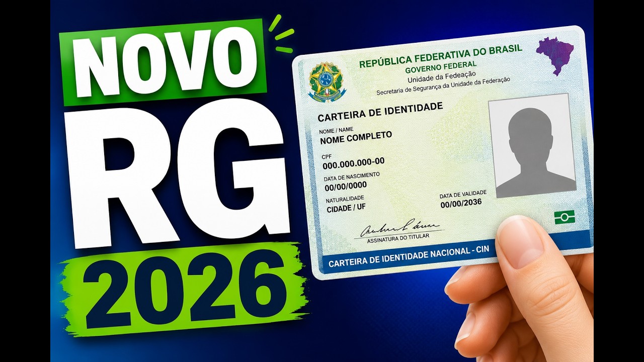 Como trocar o RG pelo Novo RG (CIN): saiba como emitir a Nova Carteira de Identidade Nacional