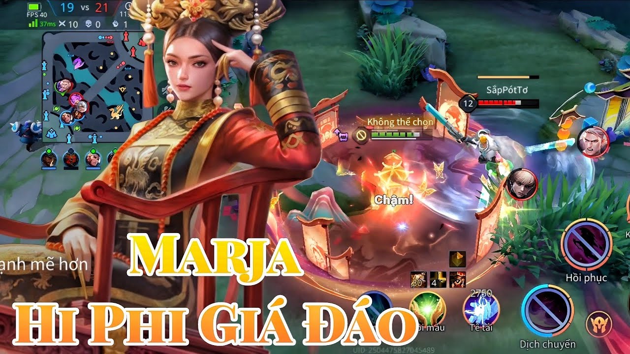 [LQM/AOV] Marja - Hi Phi Nương Nương Giá Đáo 