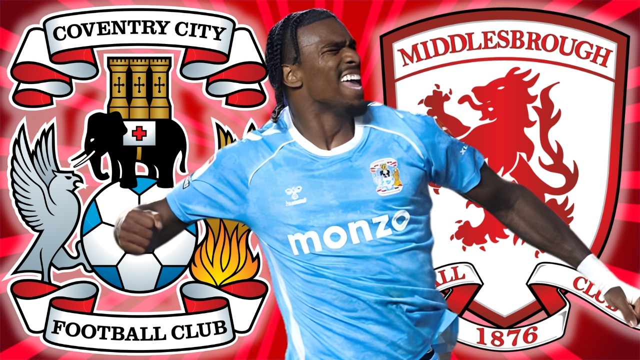 COVENTRY GO TOP OF THE TABLE VS BORO
