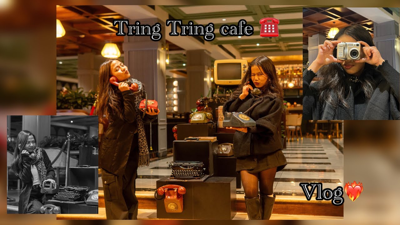 Tring Tring cafe☎️|vlog❤️‍🔥