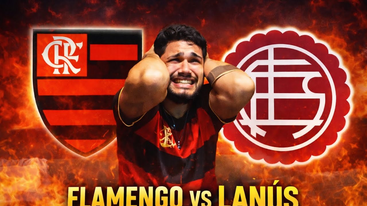 React - Flamengo x lanús - Final da Recopa. #flamengo #lanús #react #reações #final 
