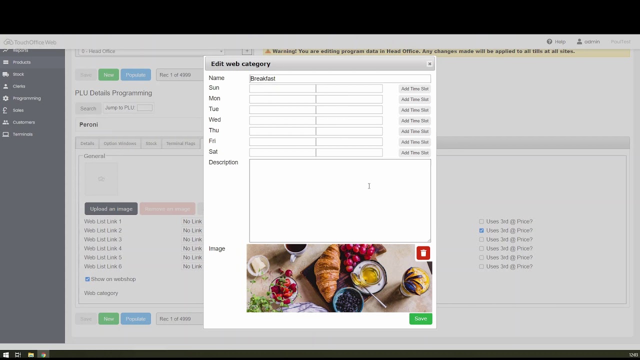 Scheduled Categories