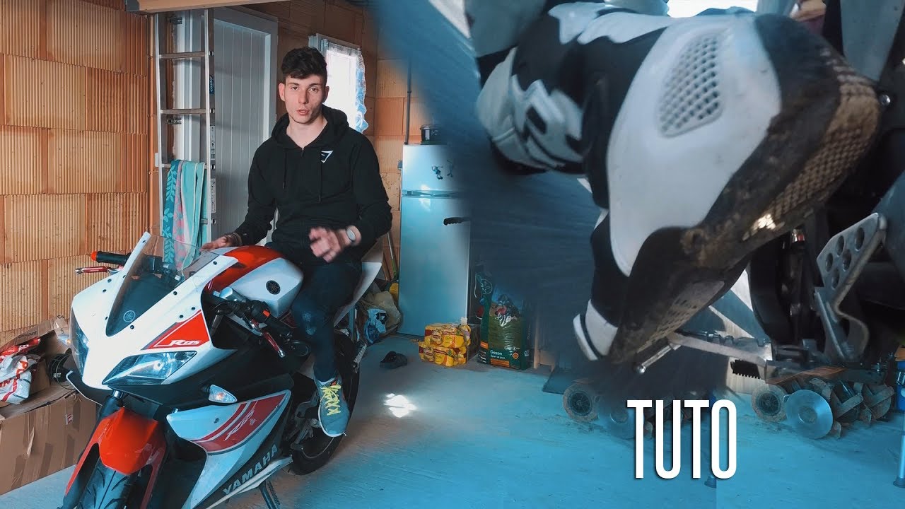 COMMENT POSER LE GENOU EN MOTO