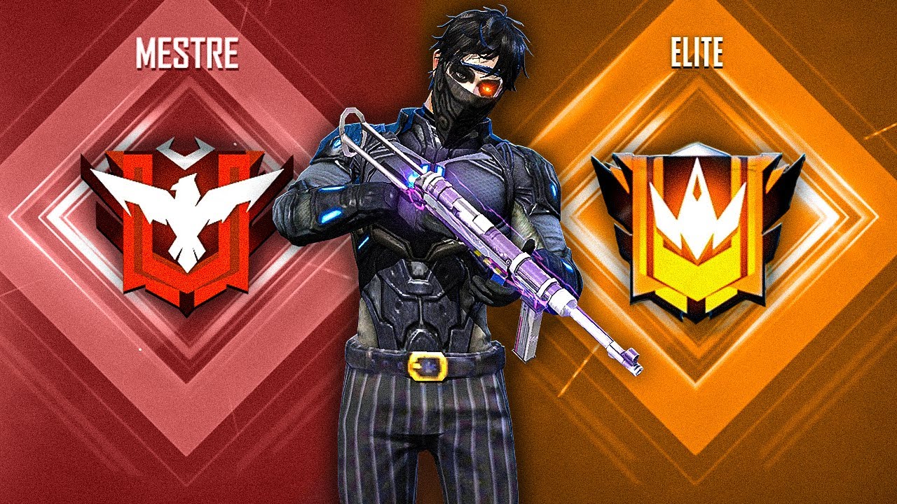 DO MESTRE AO ELITE TOP GLOBAL DE ABATES  NO RUSHADÃO!! FREE FIRE MOBILE