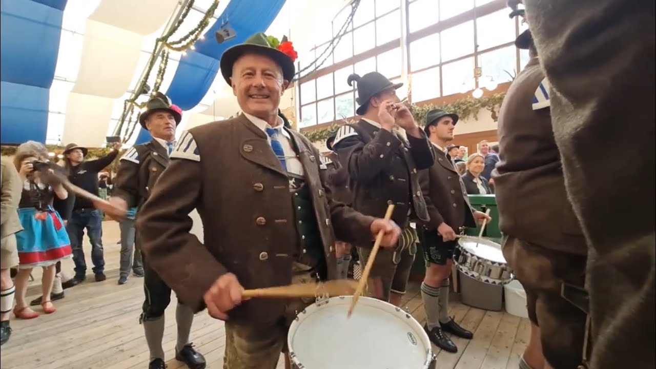 Münchner Oktoberfest 2022 - Spielmannszug Bad Wiessee - Regimentsgruß