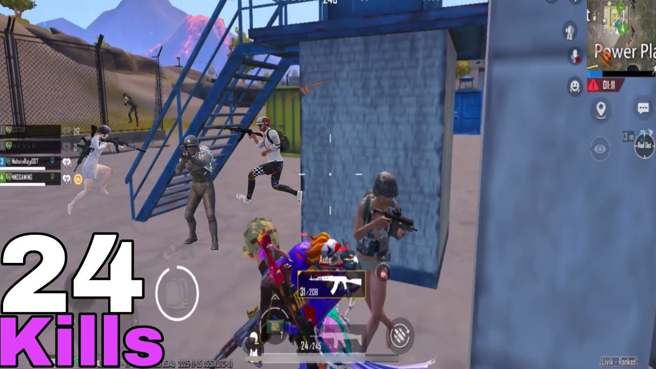Landed in NEW LIVIK… and Chaos Happened! 🤯 | PUBG Mobile”