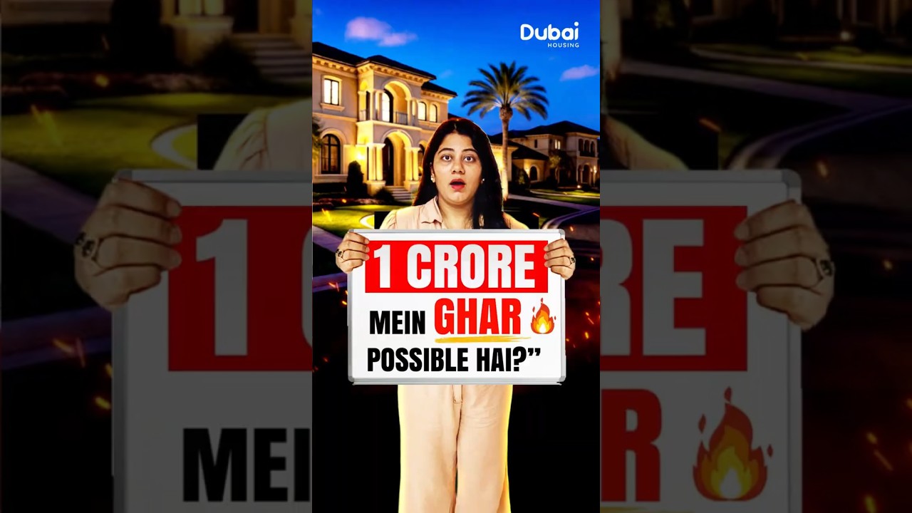 Dubai Property Under ₹1 Crore! Best Investment Areas 2025