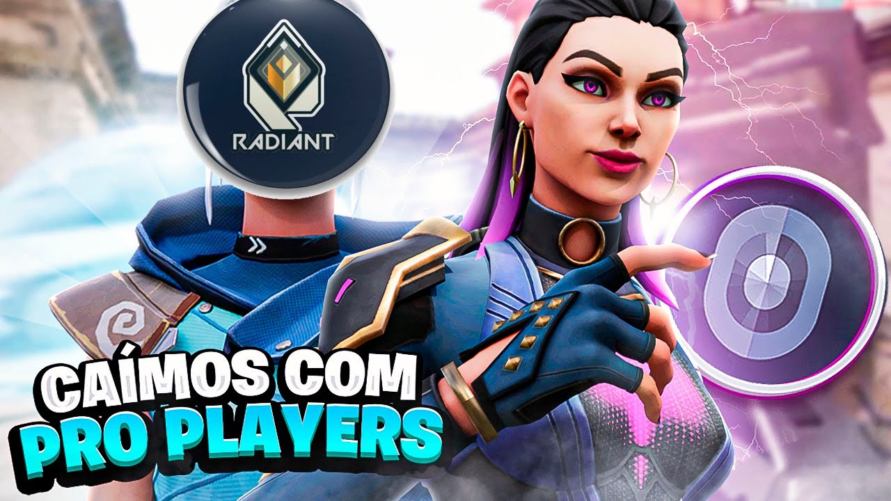 um FERRO jogando contra PRO PLAYERS no RADIANTE! 😱 (ele matou mais que um PRO!)