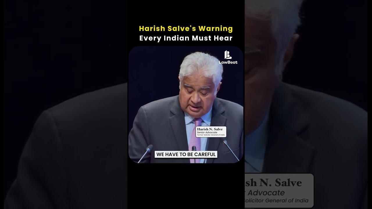 Harish Salve on Rule of Law, Democracy & India's Future