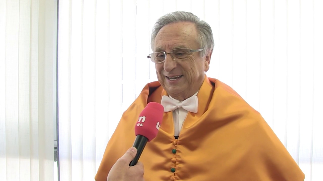 Nombramiento a Honoris Causa, Don Tomás Fuertes. 20 de marzo del 2018.
