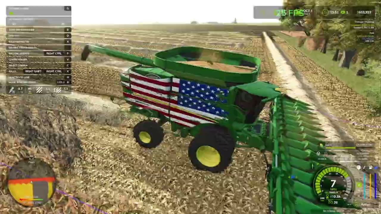 More corn harvesting on BTO