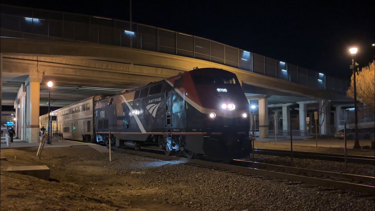 Trains at Camarillo station 1/26/26 metrolink, coast starlight 11 and Surfliner 794 with p42c 9700
