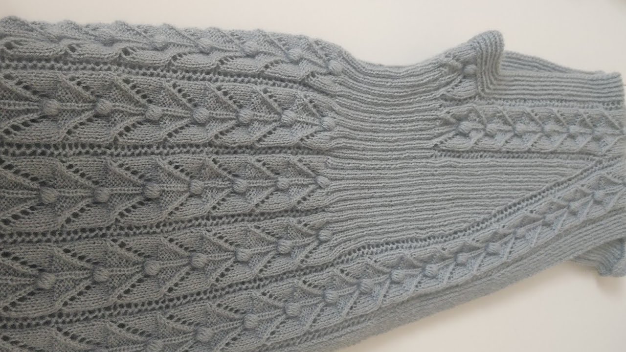 Fıstıklı Şemsiye (42-44 Beden) Yeleğin Sayı ve Ölçüleri#knitting #knittingdesign #gelinyeleği