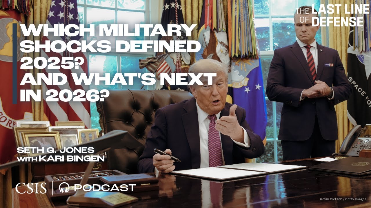 Which Military Shocks Defined 2025 &mdash; and What's Next in 2026?