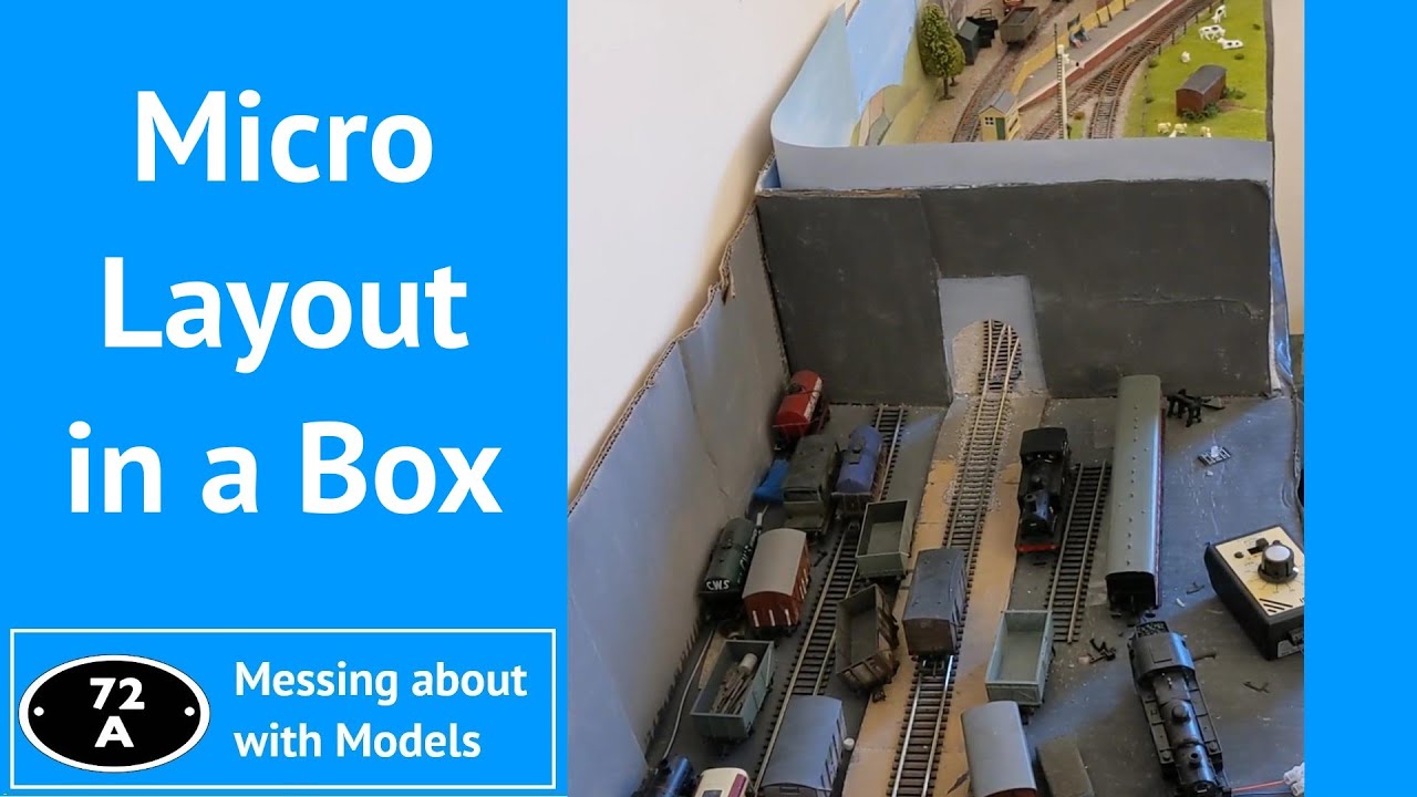 Micro Model Railway in a box - Layout tour