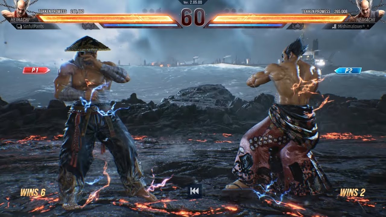 Epic Heihachi Mirror Match SinfulPants Vs Mishimalover