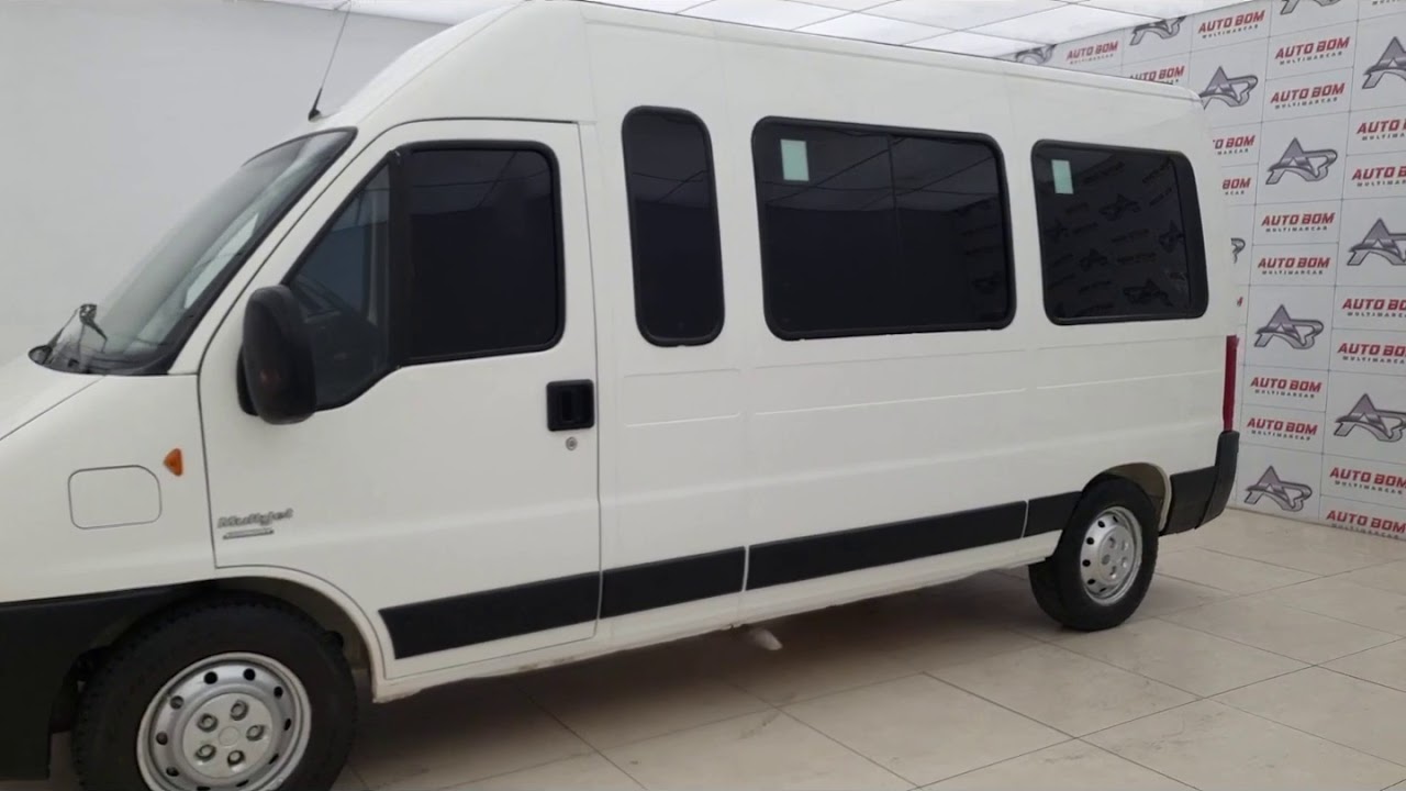 Fiat Ducato Minibus MultiJet Economy 15 Lugares Teto Alto Completa!!