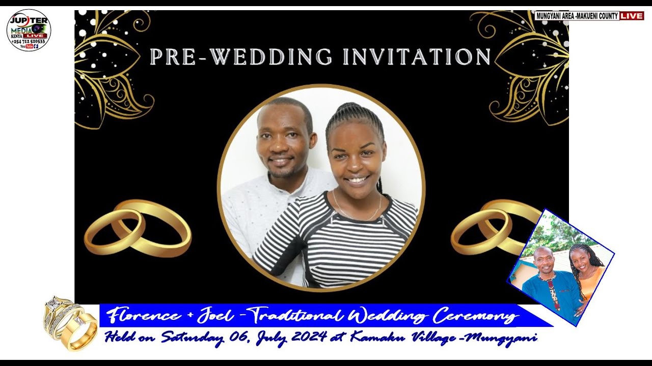 FLORENCE & JOEL TRADITIONAL WEDDING HELD ON 06.07.2024