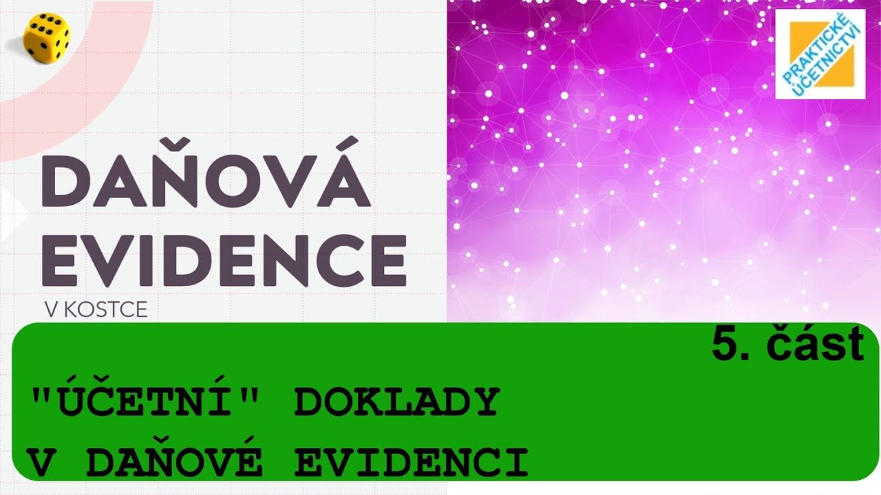 Daňová evidence v kostce - 