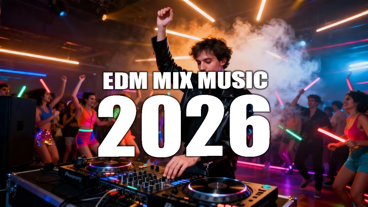 EDM MIX MUSIC FULL 2026 🎵 Disco Remix Nonstop
