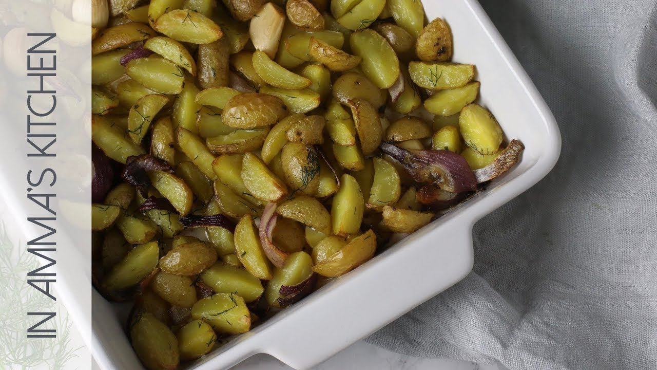 Oven Baked Baby Potatoes