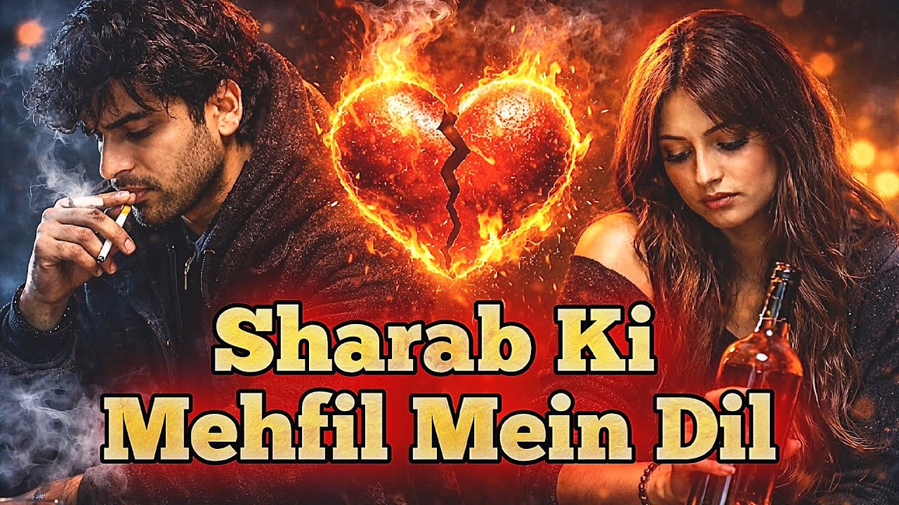 Sharab Ki Mehfil Mein Dil 🍷💔 | 90’s Retro Sad Daru Party Song | Romantic Duet